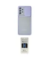 ieg™ Galaxy A72 Kılıf Vadi Çizgi - Siyah 5D Hayalet Cam Ekran Koruyucu