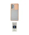 ieg™ Galaxy A72 Kılıf Vadi Çizgi - Siyah 5D Hayalet Cam Ekran Koruyucu