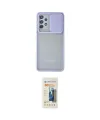 ieg™ Galaxy A72 Kılıf Vadi Çizgi - Siyah 6D Mat Seramik Hayalet Nano Ekran Koruyucu