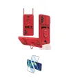 ieg™ Galaxy A72 Kılıf Vadi Form Prime - Siyah 3D Antistatik Cam Ekran Koruyucu