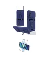 ieg™ Galaxy A72 Kılıf Vadi Form Prime - Siyah 3D Antistatik Cam Ekran Koruyucu