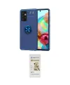 ieg™ Galaxy A72 Kılıf Yankı Form Prime - Siyah Mat Seramik Nano Ekran Koruyucu