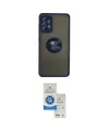 ieg™ Galaxy A72 Kılıf Yörünge Çizgi - Şeffaf Royal Nano Ekran Koruyucu