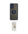 ieg™ Galaxy A72 Kılıf Yörünge Çizgi - Siyah Mat Seramik Nano Ekran Koruyucu