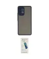ieg™ Galaxy A73 5G Kılıf Ahenk Çizgi Serisi - Şeffaf Pasifik Cam Ekran Koruyucu