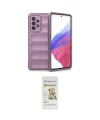 ieg™ Galaxy A73 5G Kılıf Atlas Koleksiyonu - Siyah Mat Seramik Nano Ekran Koruyucu