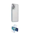 ieg™ Galaxy A73 5G Kılıf Vadi Minimal - Siyah 3D Antistatik Cam Ekran Koruyucu