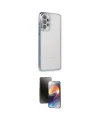 ieg™ Galaxy A73 5G Kılıf Vadi Minimal - Siyah 3D Antistatik Mat Seramik Nano Ekran Koruyucu