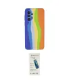 ieg™ Galaxy A73 5G Kılıf Yadigar Çizgi - Şeffaf Pasifik Cam Ekran Koruyucu