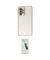 ieg™ Galaxy A73 5G Kılıf Yankı Serisi - Şeffaf Pasifik Cam Ekran Koruyucu