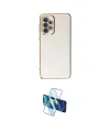 ieg™ Galaxy A73 5G Kılıf Yankı Serisi - Siyah 3D Antistatik Cam Ekran Koruyucu