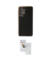 ieg™ Galaxy A73 5G Kılıf Yankı Serisi - Siyah Seramik Nano Ekran Koruyucu