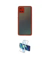 ieg™ Galaxy A81 / Note 10 Lite Kılıf Ahenk Çizgi Serisi - Siyah 3D Antistatik Cam Ekran Koruyucu