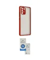 ieg™ Galaxy A91 / S10 Lite Kılıf Ahenk Çizgi Serisi - Şeffaf Royal Nano Ekran Koruyucu