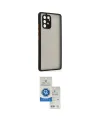ieg™ Galaxy A91 / S10 Lite Kılıf Ahenk Çizgi Serisi - Şeffaf Royal Nano Ekran Koruyucu