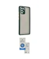 ieg™ Galaxy A91 / S10 Lite Kılıf Ahenk Çizgi Serisi - Şeffaf Royal Nano Ekran Koruyucu