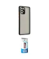 ieg™ Galaxy A91 / S10 Lite Kılıf Ahenk Çizgi Serisi - Siyah 5D Eko Cam Ekran Koruyucu