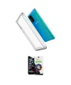 ieg™ Galaxy A91 / S10 Lite Kılıf Zirve Doku - Şeffaf Temperli Cam Ekran Koruyucu