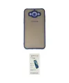 ieg™ Galaxy J7 Kılıf Ahenk Çizgi Serisi - Şeffaf Pasifik Cam Ekran Koruyucu