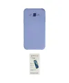 ieg™ Galaxy J7 Kılıf Ahenk Serisi - Şeffaf Pasifik Cam Ekran Koruyucu