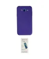 ieg™ Galaxy J7 Kılıf Ahenk Serisi - Şeffaf Pasifik Cam Ekran Koruyucu