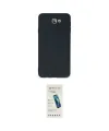 ieg™ Galaxy J7 Prime Kılıf Ahenk Serisi - Şeffaf Pasifik Cam Ekran Koruyucu