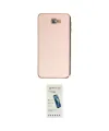 ieg™ Galaxy J7 Prime Kılıf Yankı Serisi - Şeffaf Pasifik Cam Ekran Koruyucu
