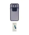 ieg™ Galaxy J7 Pro / J730 Kılıf Vadi Çizgi - Şeffaf Pasifik Cam Ekran Koruyucu