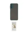ieg™ Galaxy M13 Kılıf Ahenk Çizgi Serisi - Siyah Mat Seramik Nano Ekran Koruyucu
