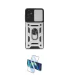 ieg™ Galaxy M14 5G Kılıf Ahenk Klasik - Siyah 3D Antistatik Cam Ekran Koruyucu