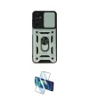 ieg™ Galaxy M14 5G Kılıf Ahenk Klasik - Siyah 3D Antistatik Cam Ekran Koruyucu