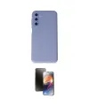 ieg™ Galaxy M14 5G Kılıf Ahenk Serisi - Siyah 3D Antistatik Mat Seramik Nano Ekran Koruyucu