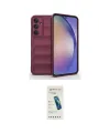 ieg™ Galaxy M14 5G Kılıf Atlas Koleksiyonu - Şeffaf Pasifik Cam Ekran Koruyucu