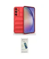 ieg™ Galaxy M14 5G Kılıf Atlas Koleksiyonu - Şeffaf Pasifik Cam Ekran Koruyucu