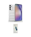 ieg™ Galaxy M14 5G Kılıf Atlas Koleksiyonu - Şeffaf Pasifik Cam Ekran Koruyucu