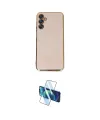 ieg™ Galaxy M14 5G Kılıf Yankı Serisi - Siyah 3D Antistatik Cam Ekran Koruyucu