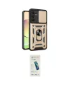 ieg™ Galaxy M15 Kılıf Ahenk Klasik - Şeffaf Pasifik Cam Ekran Koruyucu