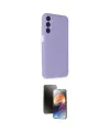 ieg™ Galaxy M15 Kılıf Kozmos Yansıma Özel Seri - Siyah 3D Antistatik Mat Seramik Nano Ekran Koruyucu