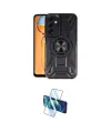 ieg™ Galaxy M15 Kılıf Nova Yansıma Prime - Siyah 3D Antistatik Cam Ekran Koruyucu