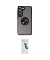 ieg™ Galaxy M15 Kılıf Yörünge Çizgi - Şeffaf Pasifik Cam Ekran Koruyucu