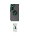 ieg™ Galaxy M15 Kılıf Yörünge Çizgi - Şeffaf Pasifik Cam Ekran Koruyucu