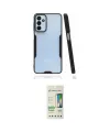 ieg™ Galaxy M23 Kılıf Atlas Asil Serisi - Siyah 20D Premium Cam Ekran Koruyucu