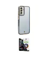 ieg™ Galaxy M23 Kılıf Çekirdek Klasik Serisi - Şeffaf Temperli Cam Ekran Koruyucu