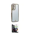 ieg™ Galaxy M23 Kılıf Çekirdek Klasik Serisi - Şeffaf Temperli Cam Ekran Koruyucu