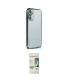 ieg™ Galaxy M23 Kılıf Vadi Minimal - Siyah 20D Premium Cam Ekran Koruyucu