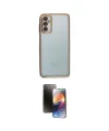 ieg™ Galaxy M23 Kılıf Vadi Minimal - Siyah 3D Antistatik Mat Seramik Nano Ekran Koruyucu
