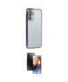 ieg™ Galaxy M23 Kılıf Vadi Minimal - Siyah 3D Antistatik Mat Seramik Nano Ekran Koruyucu