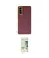 ieg™ Galaxy M23 Kılıf Yankı Serisi - Siyah 20D Premium Cam Ekran Koruyucu