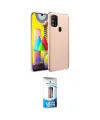 ieg™ Galaxy M31 Kılıf Ahenk Serisi - Siyah 5D Eko Cam Ekran Koruyucu