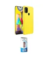 ieg™ Galaxy M31 Kılıf Ahenk Serisi - Siyah 5D Eko Cam Ekran Koruyucu